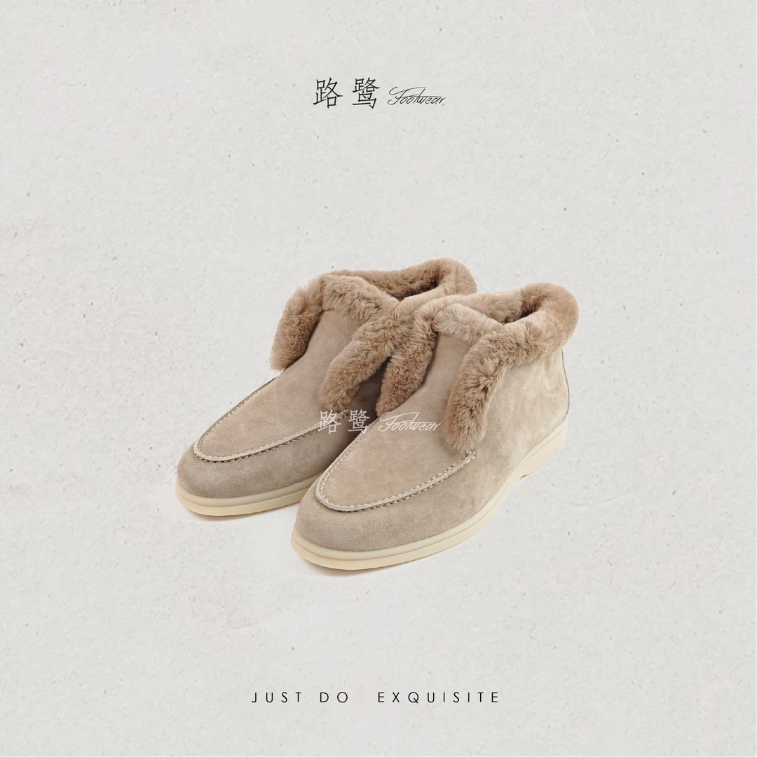 Lulu Footwear｜阿根廷原厂海狸鼠毛乐福鞋open walk
