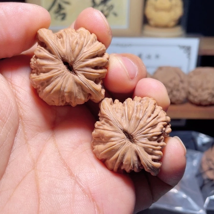 文玩核桃把件汉高楼（全品/38尺）