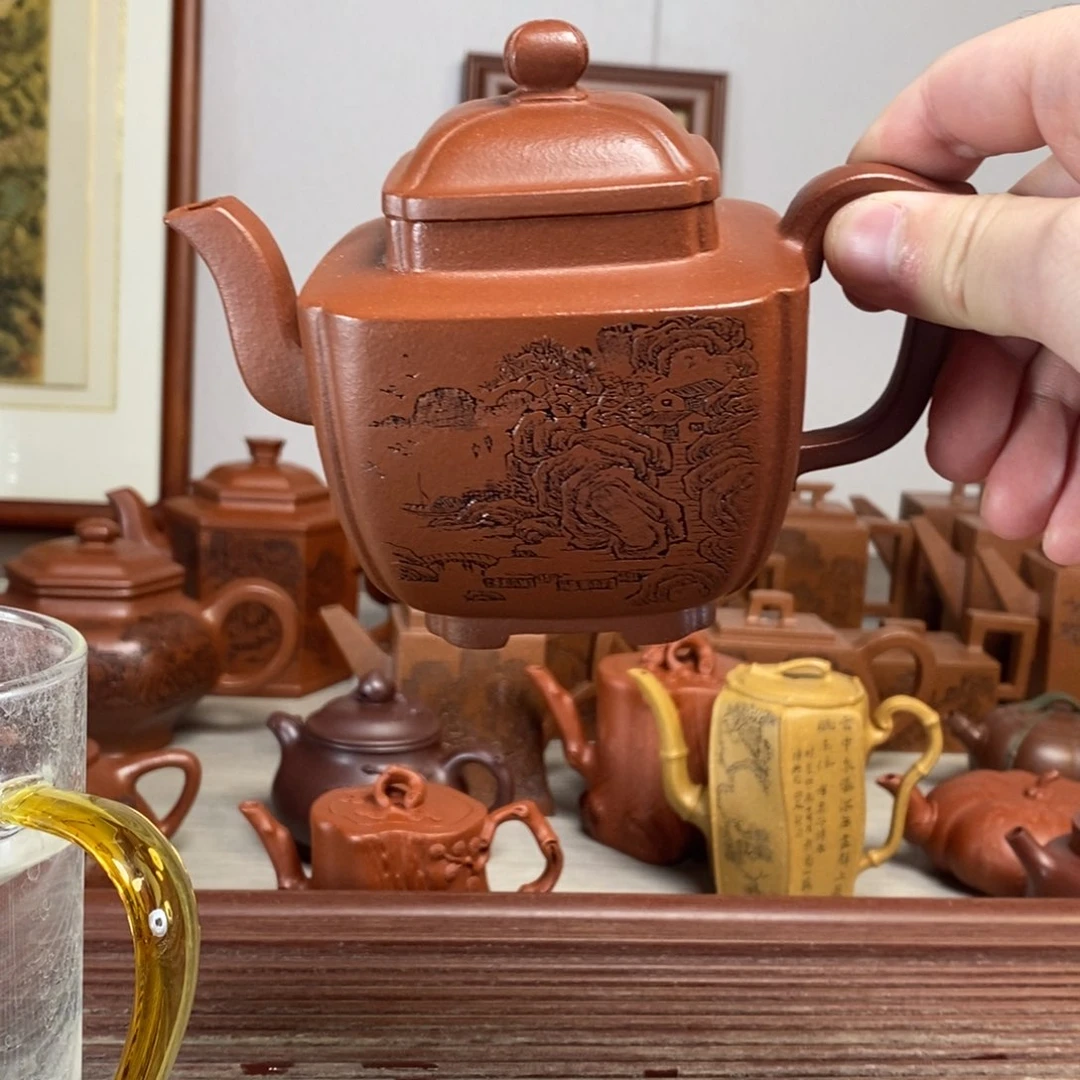 茶壶紫砂原矿泥料传统工艺制作