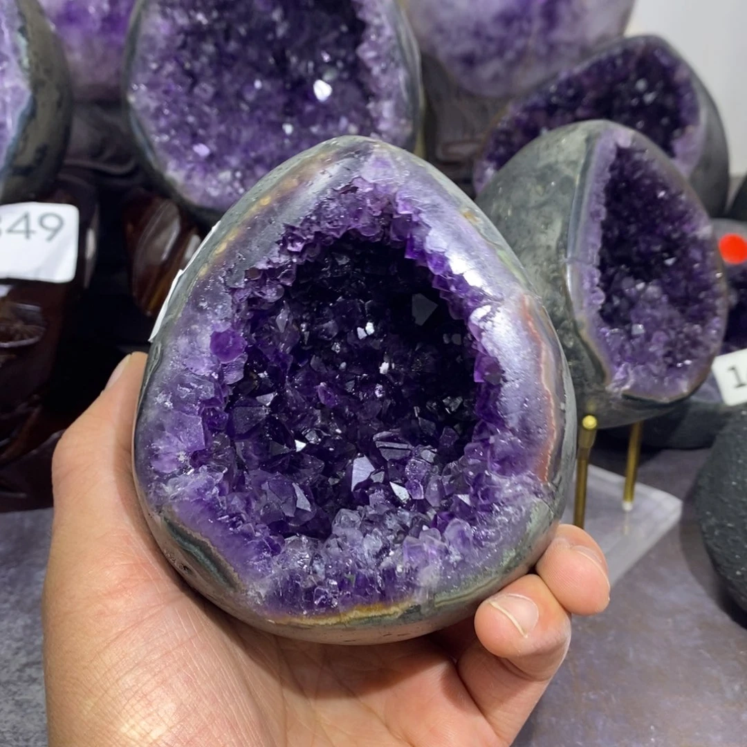 未镶嵌珠宝半成品紫晶258