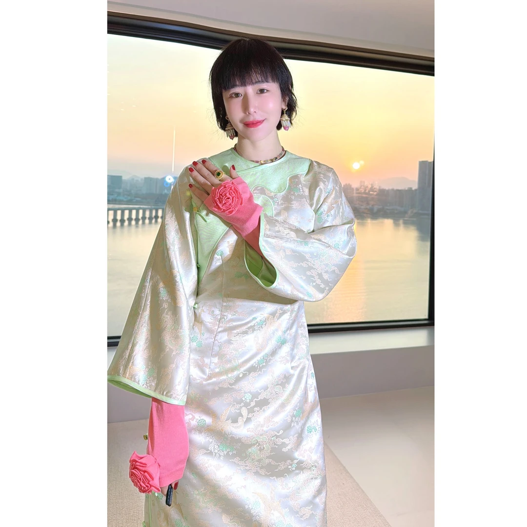 2469《锦月》连衣裙