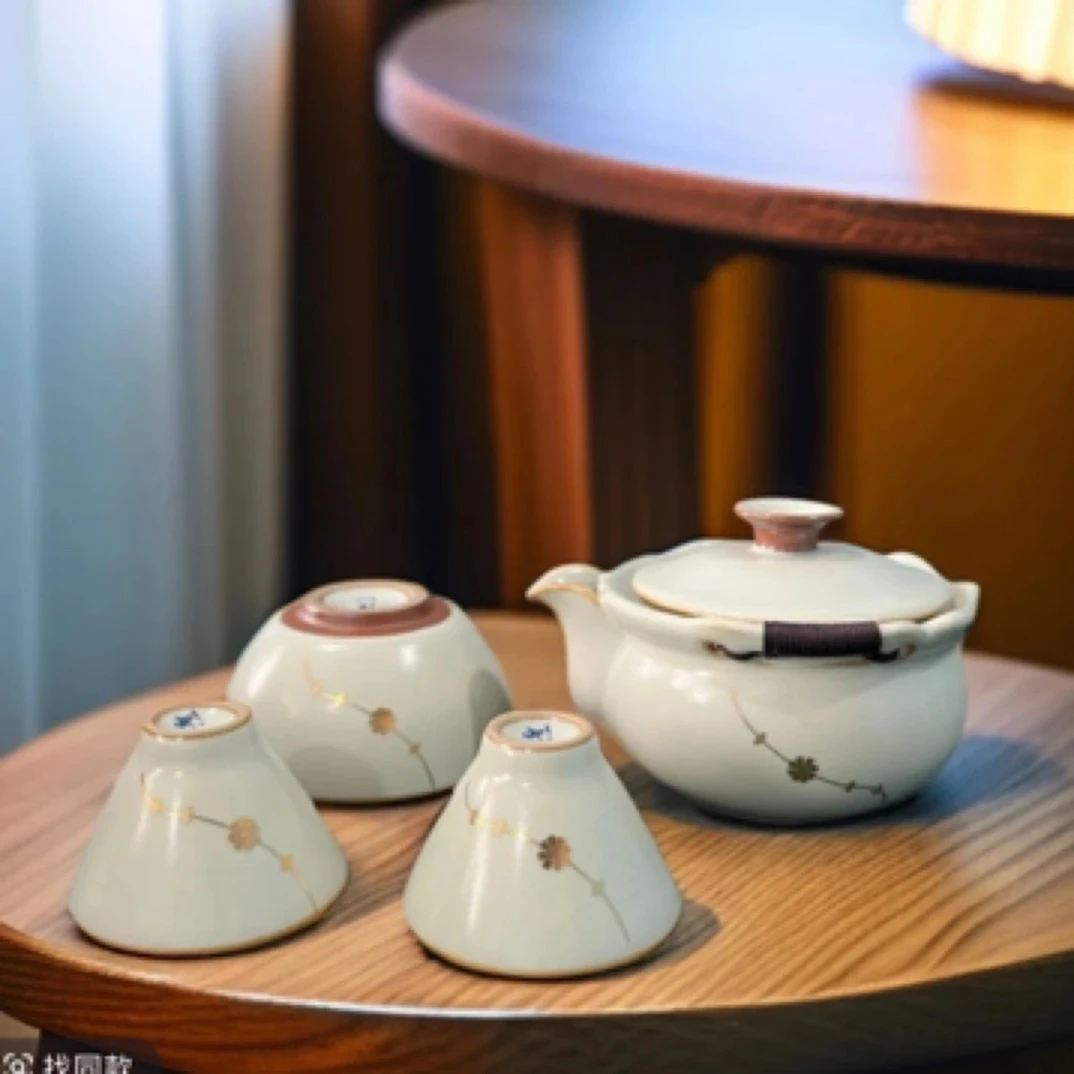 C288顶汝一壶三杯旅行茶具