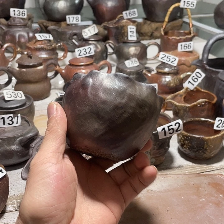 纯手工柴烧茶具精品