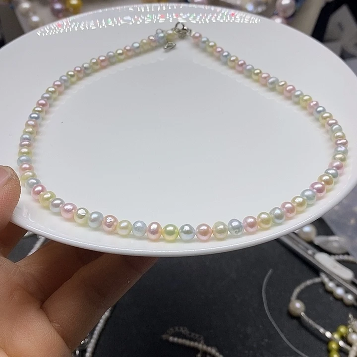 未镶嵌淡水珍珠颈饰