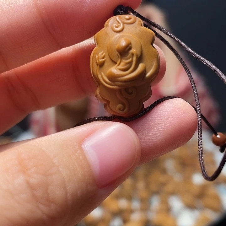 橄榄核吊坠橄榄核