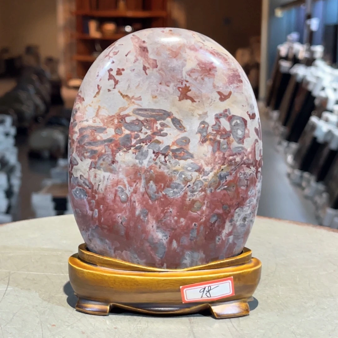 彩石三峡清江画面石