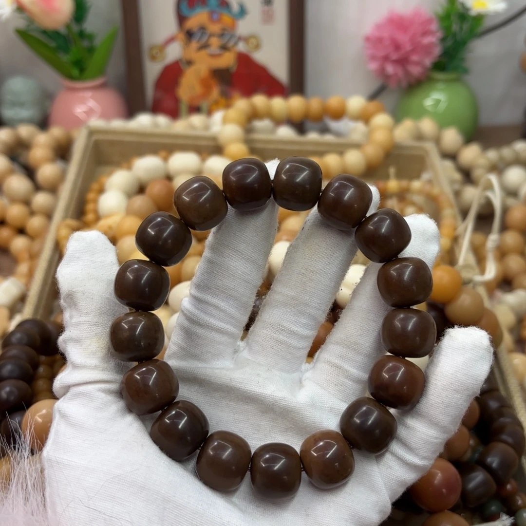 菩提根/象牙果吊坠16干磨瑕疵落地果糖油558