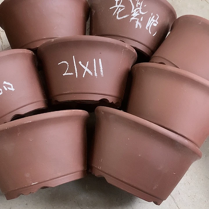 紫砂花盆紫砂处理