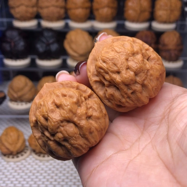 把件文玩核桃51号肌肉金蟾38尺