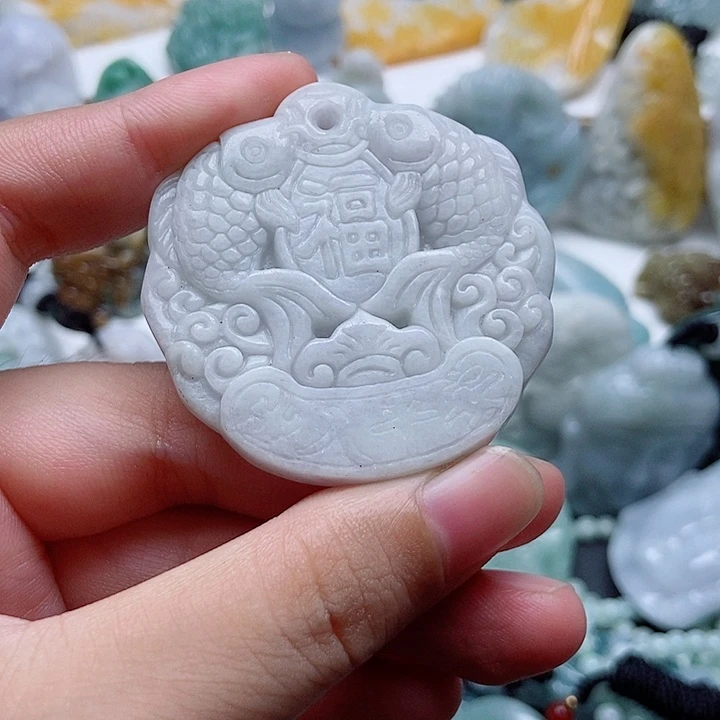 吊坠(不含链)未镶嵌翡翠1