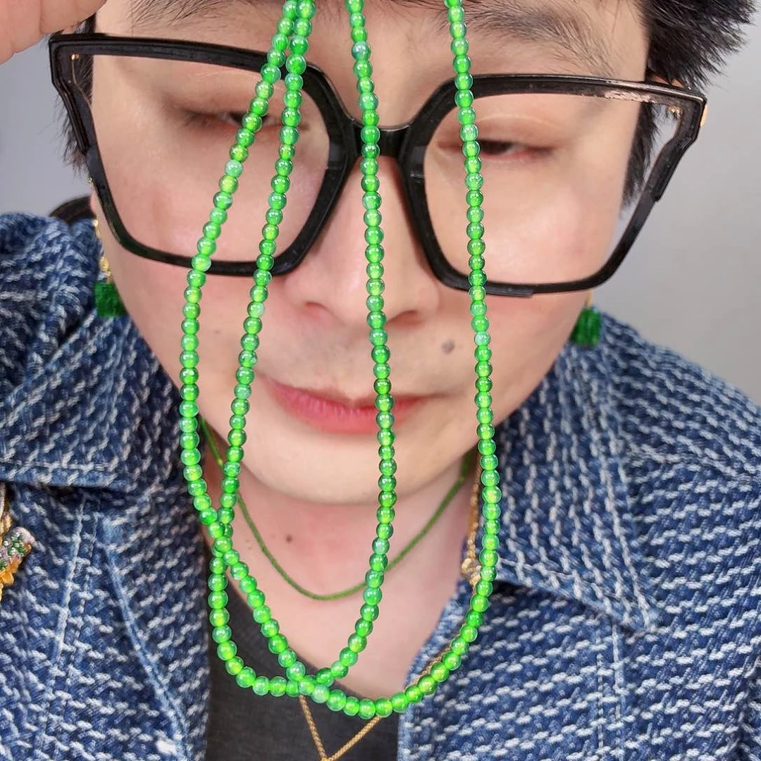 翡翠颈饰未镶嵌一个