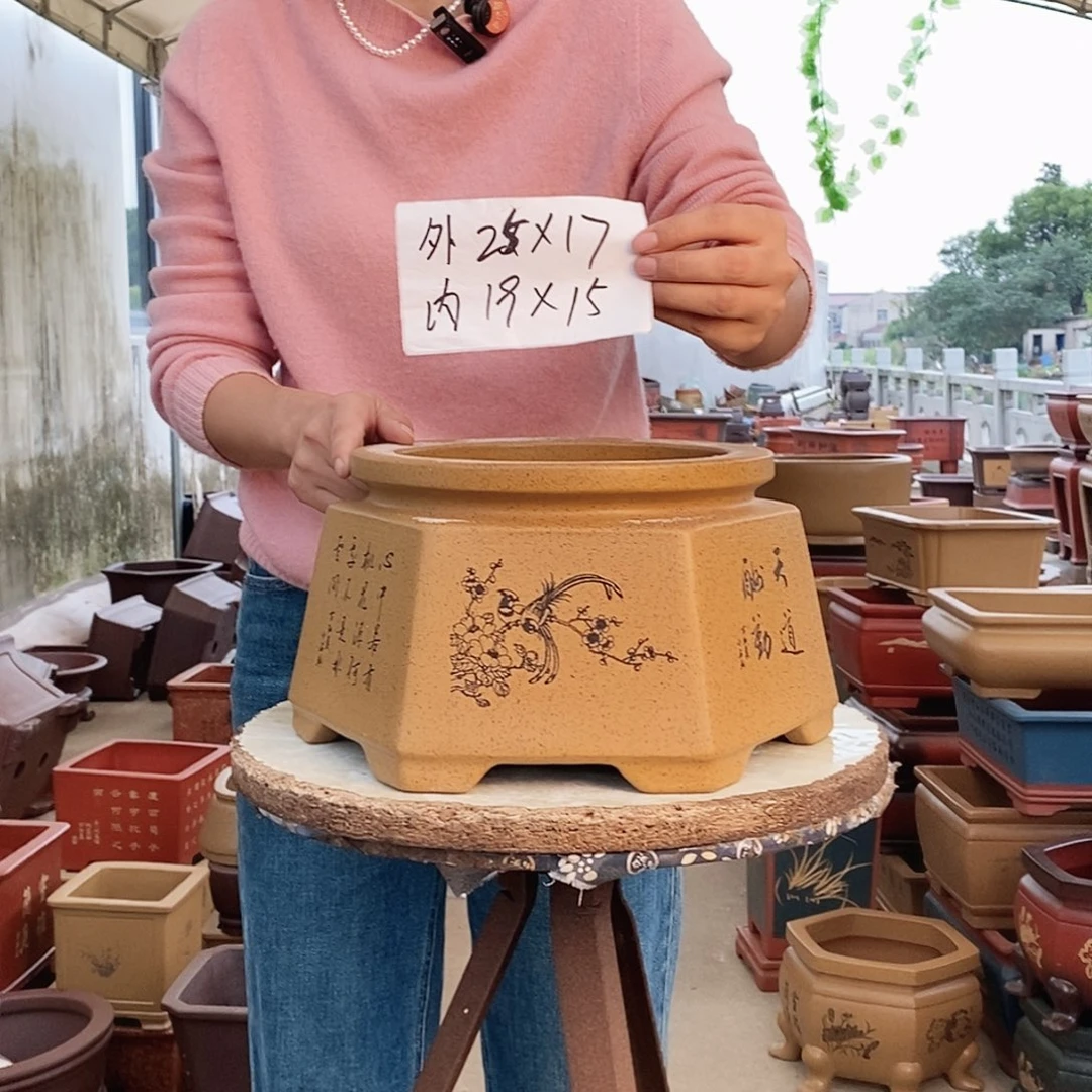 花盆紫砂紫砂花盆