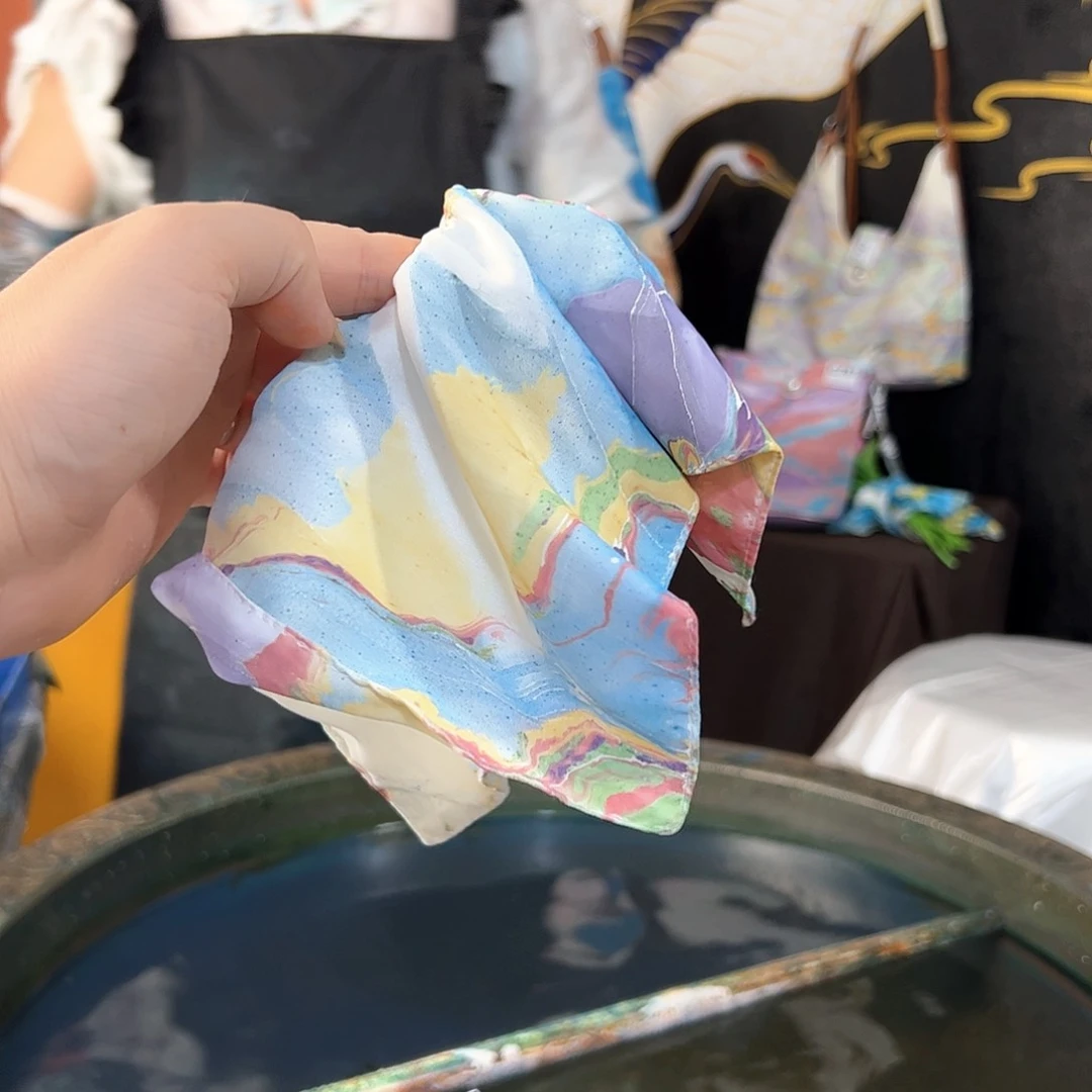 144缎面多巴胺发圈手作