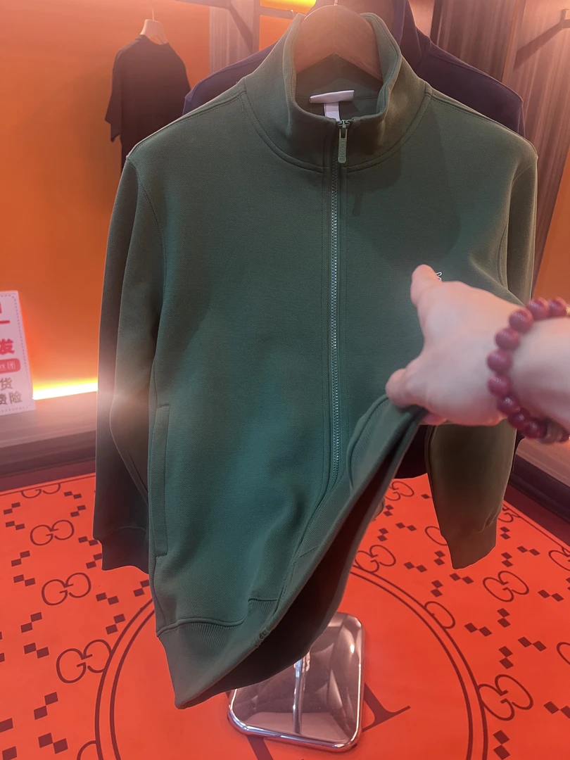 新款2025年立领 夹克外套秋冬季 拉链卫衣时尚休闲轻奢潮流百搭