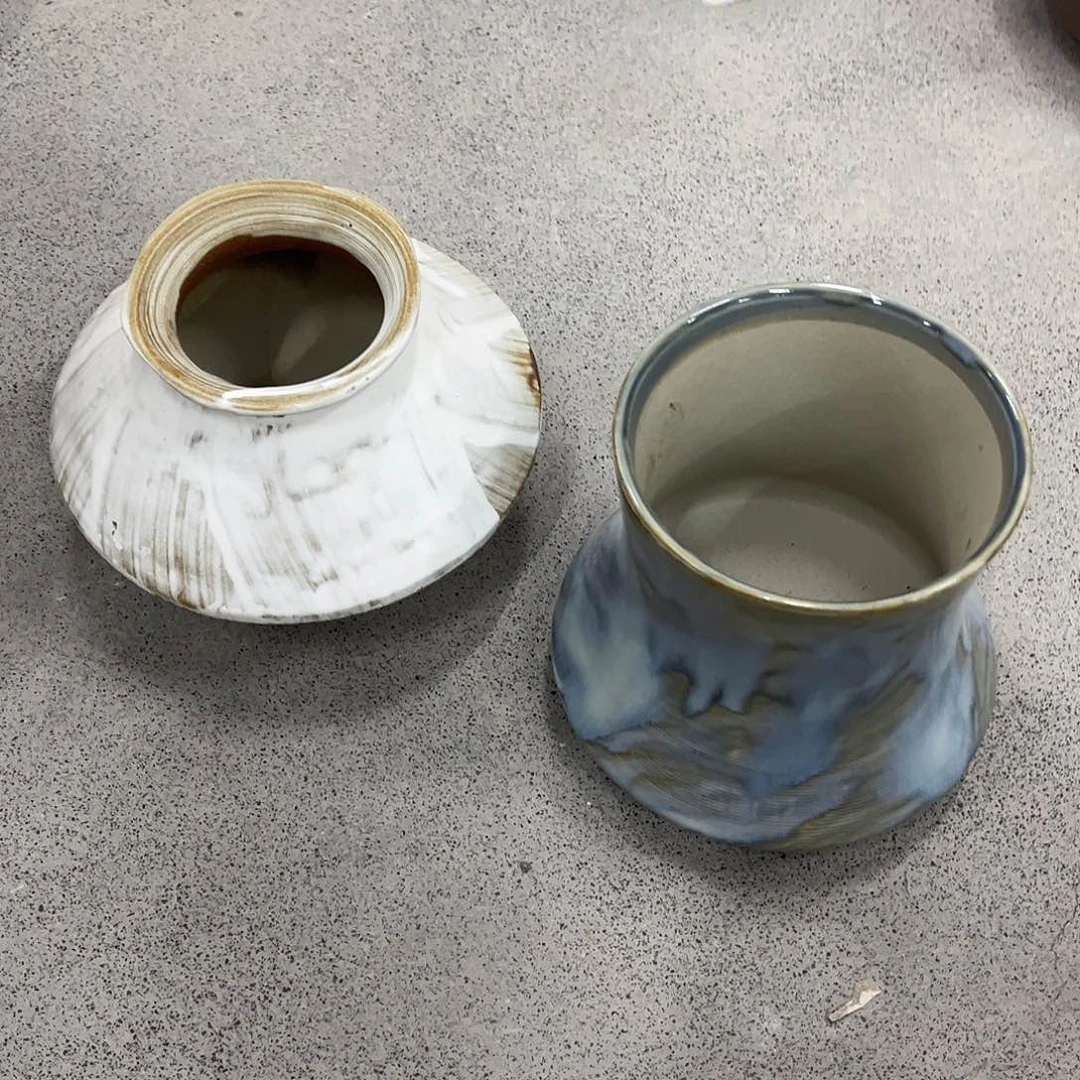 陶瓷口径12高度17两个装