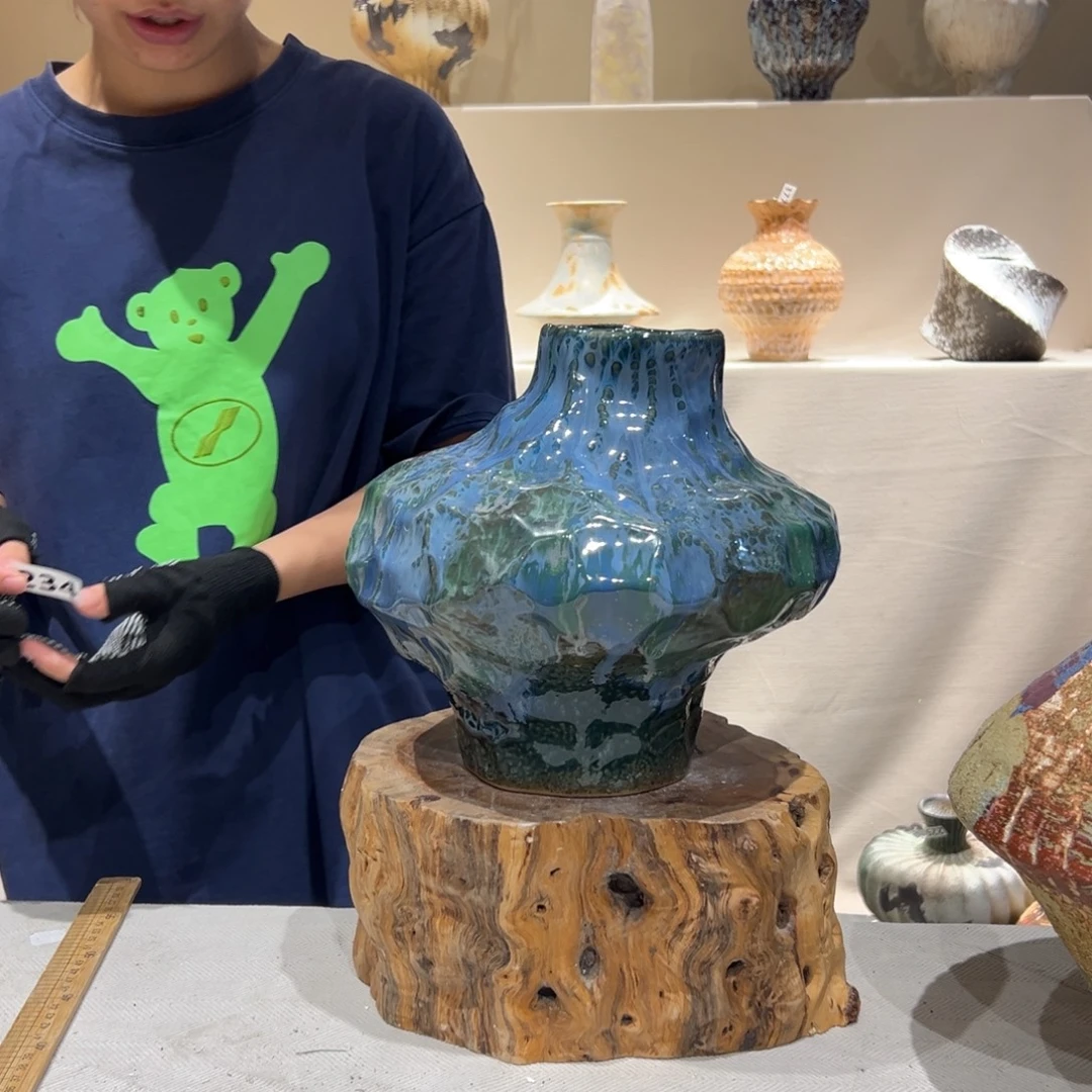 亦恩陶瓷234花瓶摆件花瓶摆件