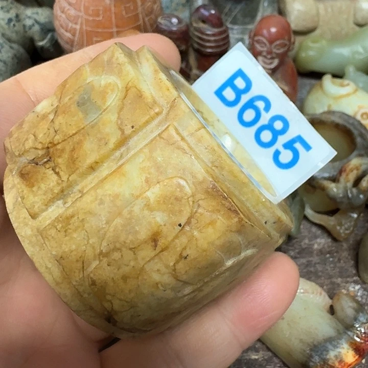 蛇纹石玉颈饰未镶嵌ε****为