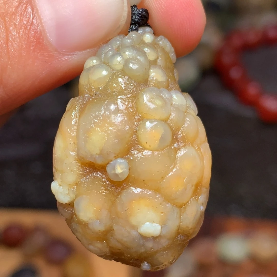 未镶嵌玛瑙/玉髓珠宝半成品