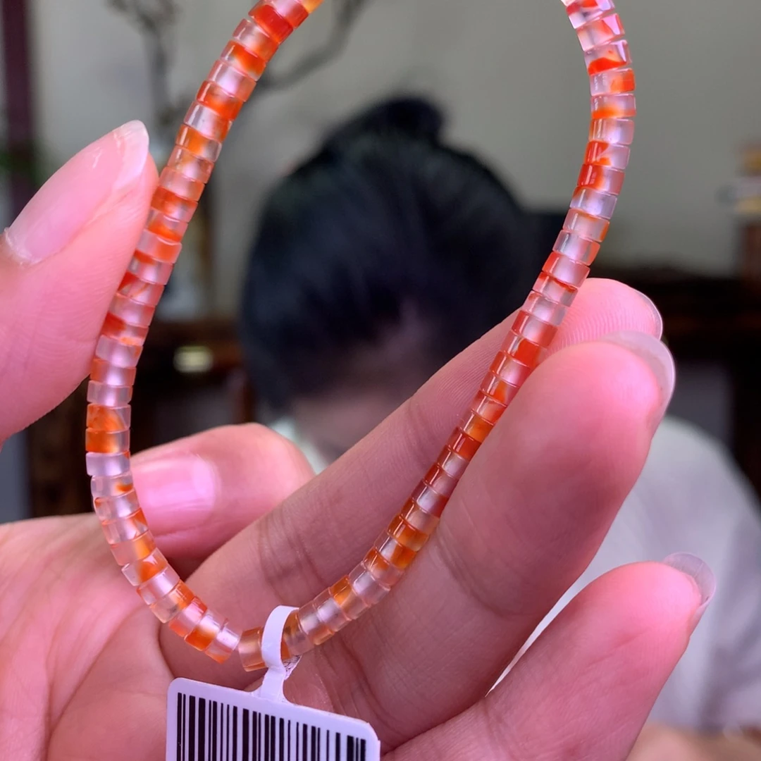 南红玛瑙未镶嵌南红玛瑙河湾锦鲤药片卡4