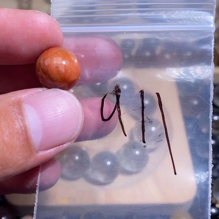 y***虎未镶嵌手链发晶水晶手串天然