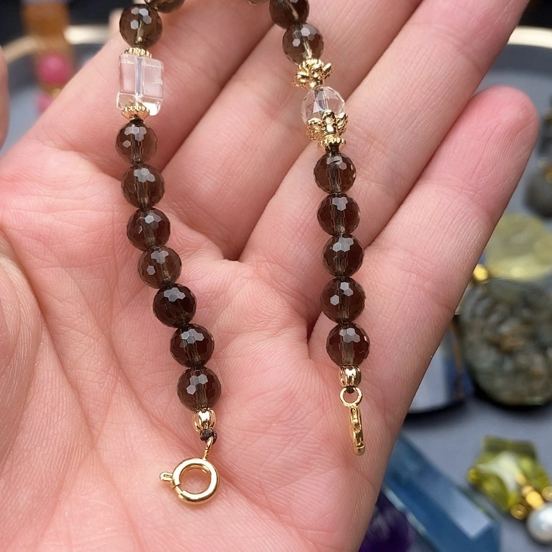 查罗石颈饰合金光**足天然