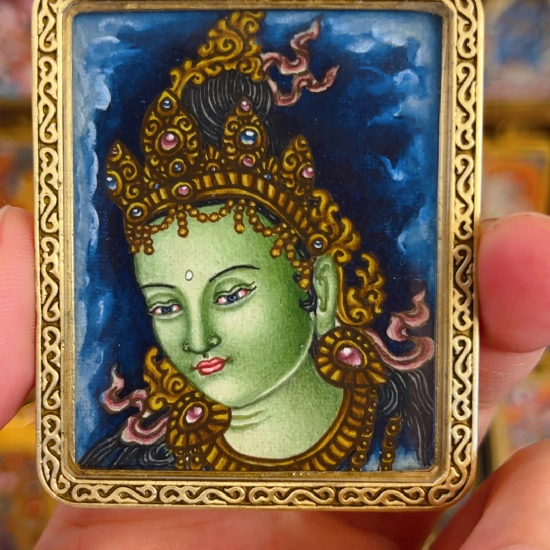 吊坠纽瓦力手绘绿妈妈