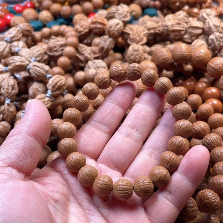 猴头核桃手串1.1同尺磨盘风羽