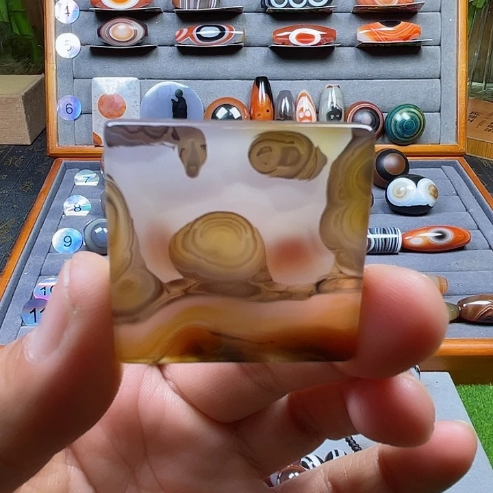 未镶嵌颈饰玛瑙/玉髓