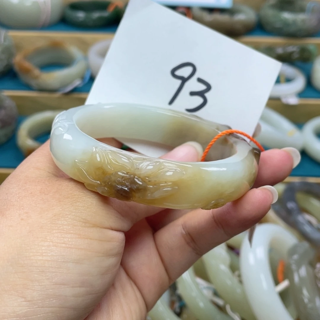 未镶嵌手镯和田玉圈口58