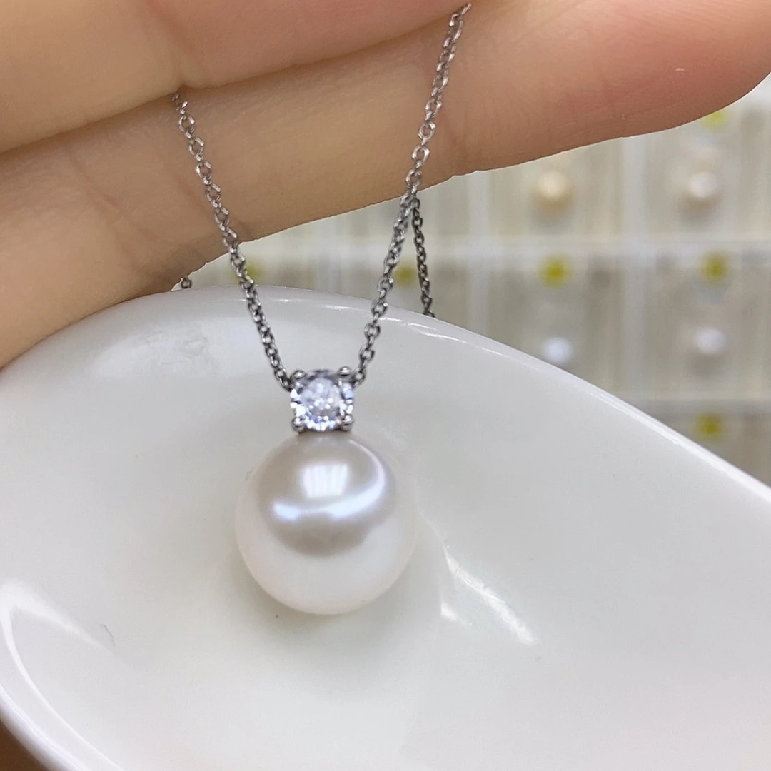 未镶嵌吊坠(赠链)淡水珍珠