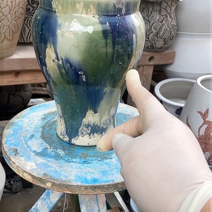 盘高度24内扣14 艺术陶瓷