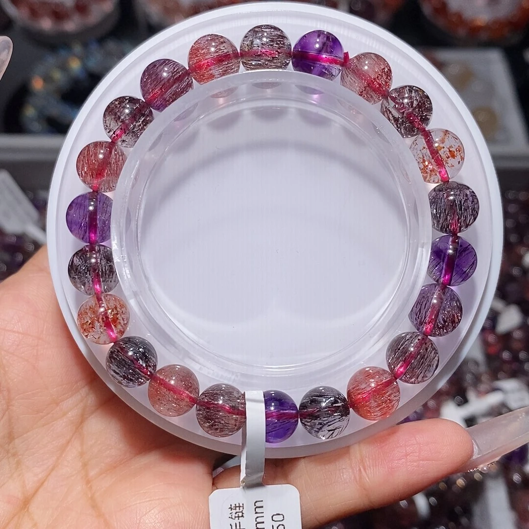 水晶手串未镶嵌仙女超七