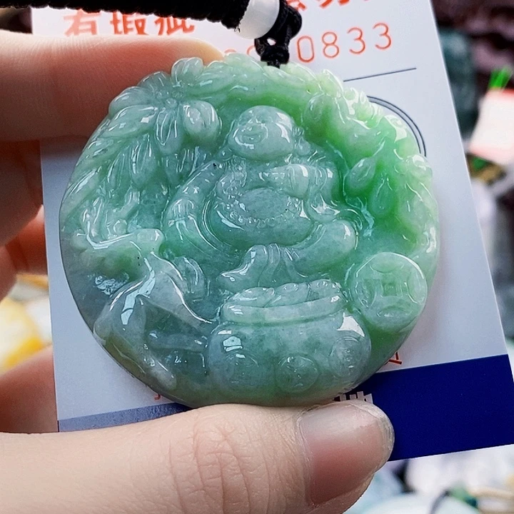 吊坠(不含链)未镶嵌翡翠