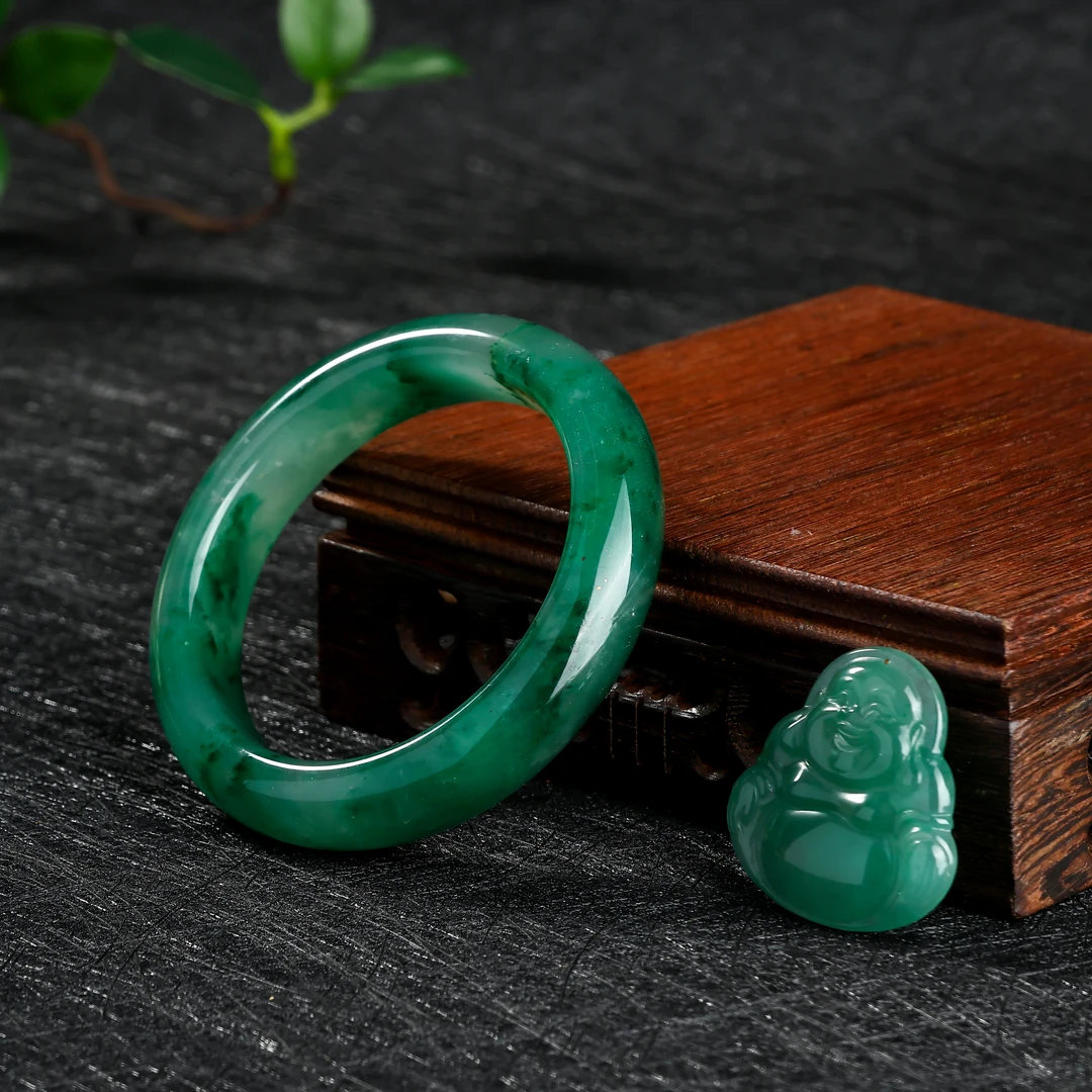 M23新品 非洲翠手镯送佛公吊坠多样性发一套