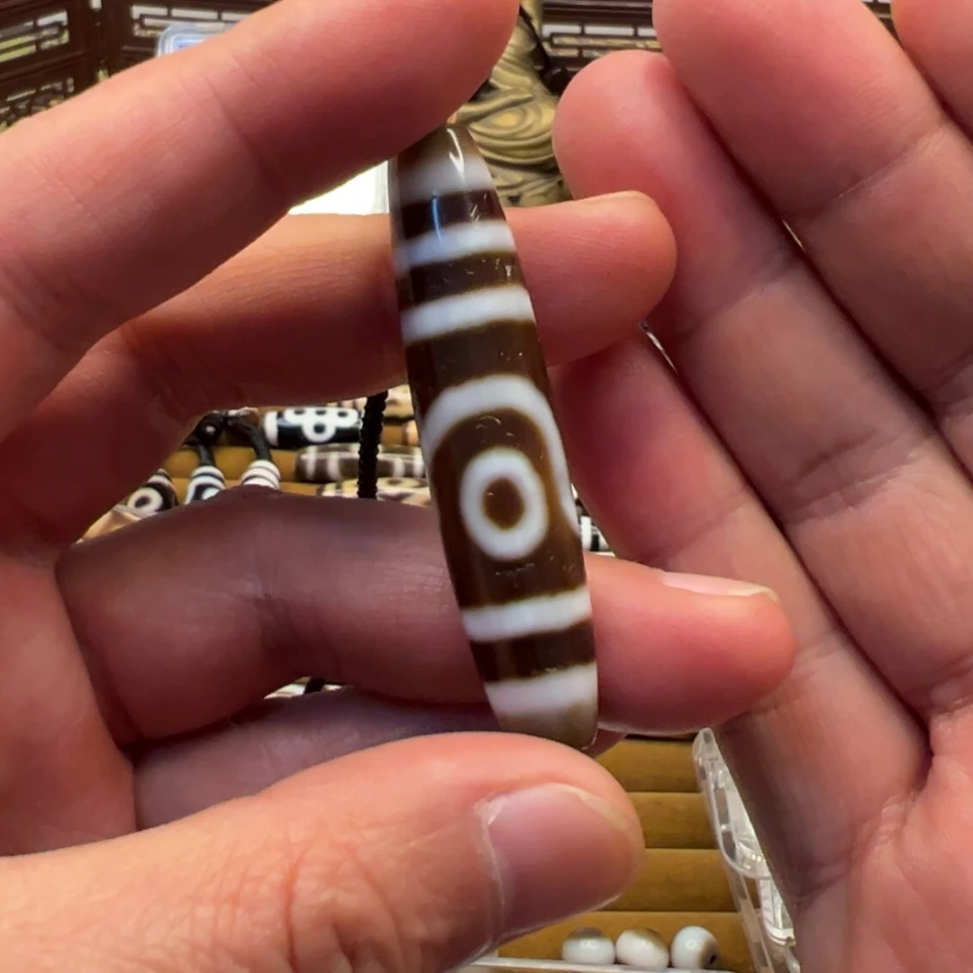 后***人玛瑙/玉髓未镶嵌颈饰