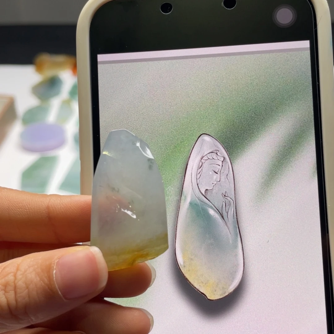 定制翡翠未镶嵌包工