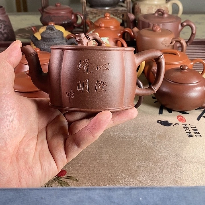 茶壶紫砂紫砂的微瑕