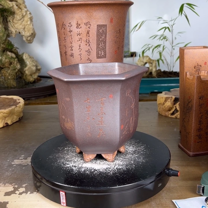 紫砂花盆紫砂花盆13-14
