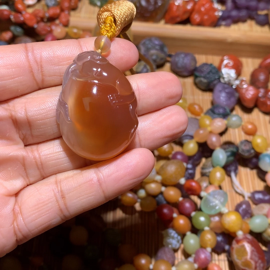 玛瑙/玉髓未镶嵌颈饰