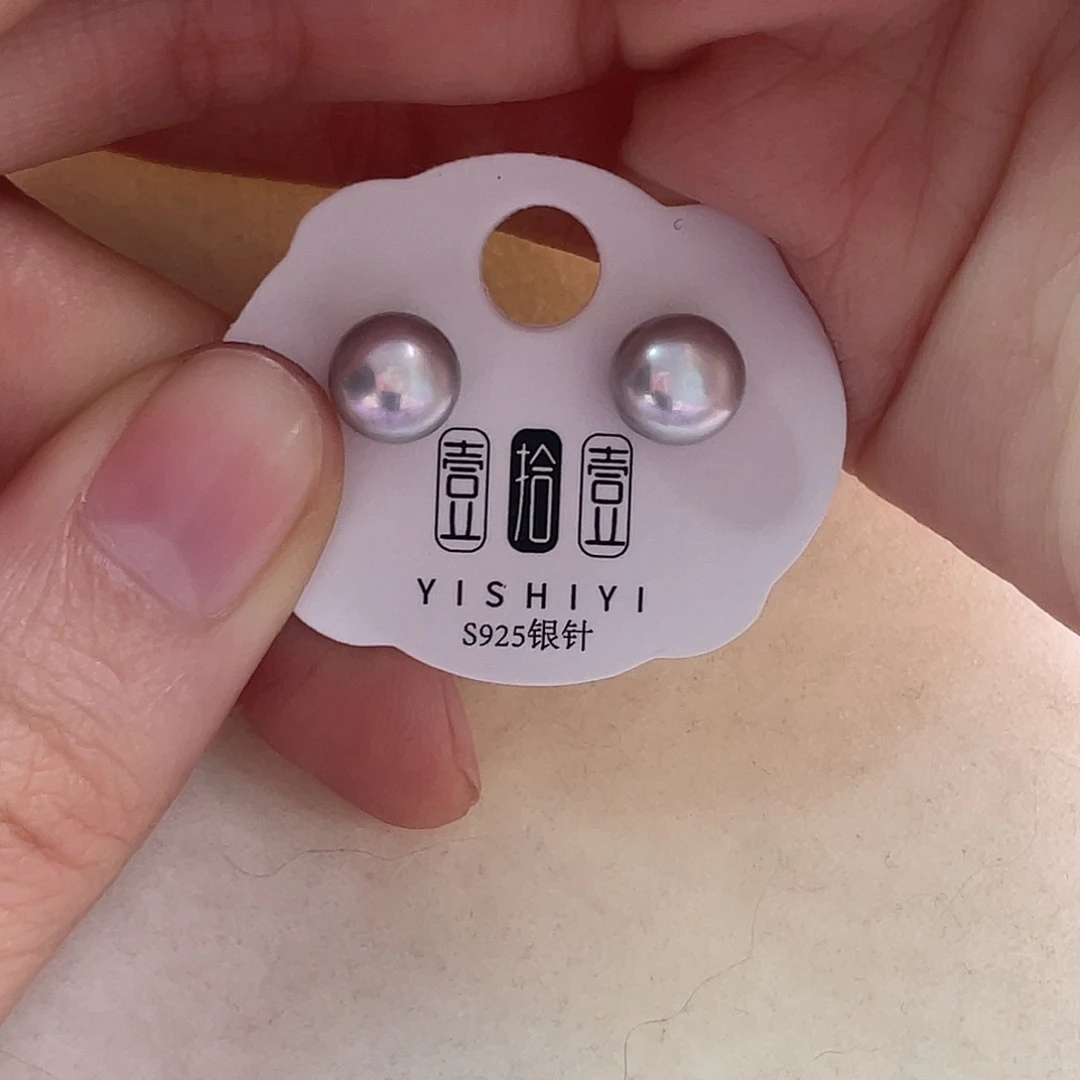 未镶嵌淡水珍珠耳饰