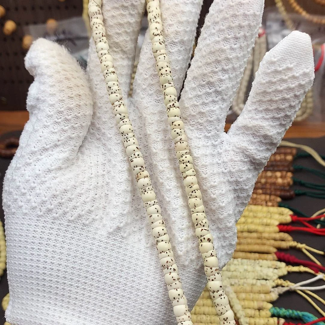 星月菩提吊坠卡六原白大肠