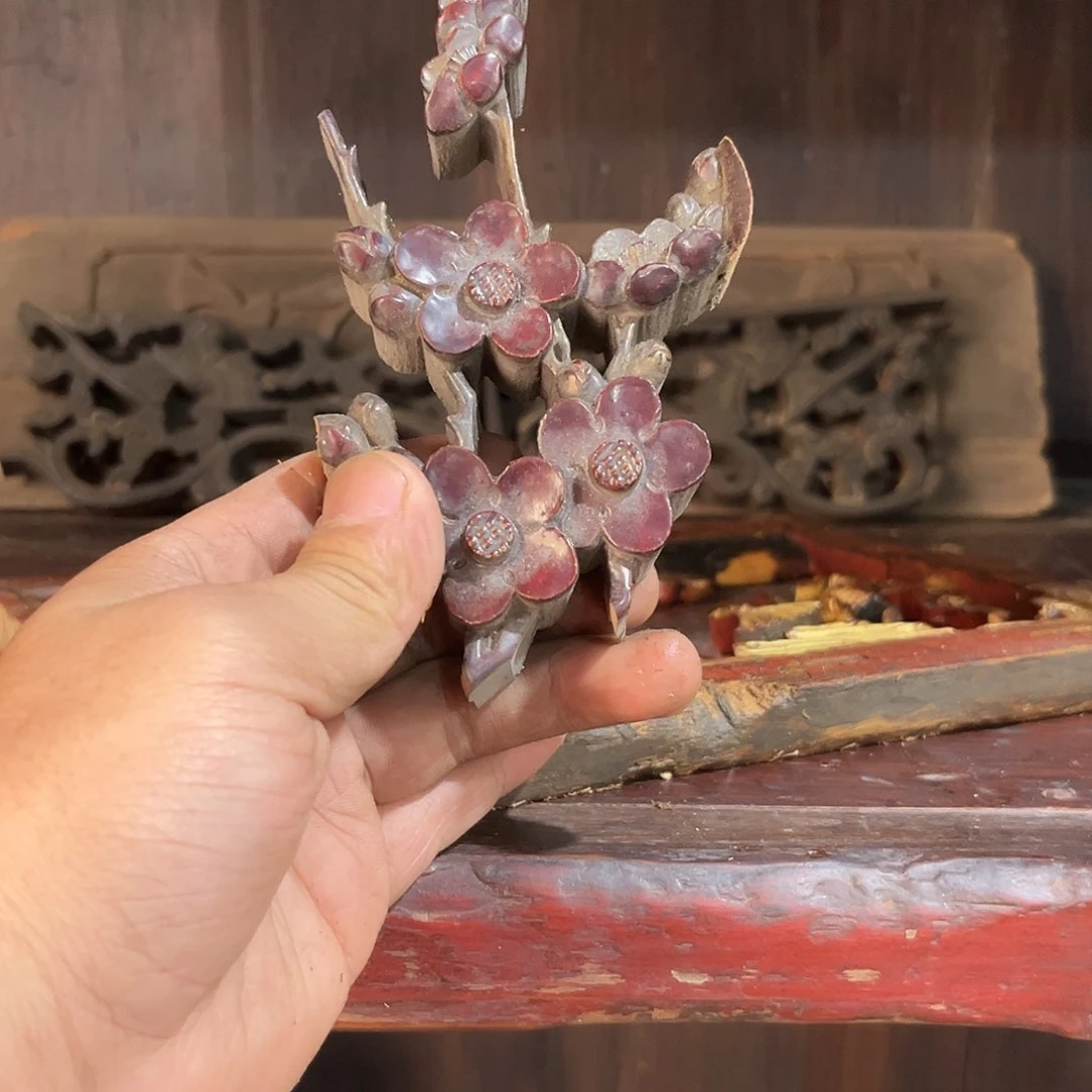 香榧木?**白老木雕花板