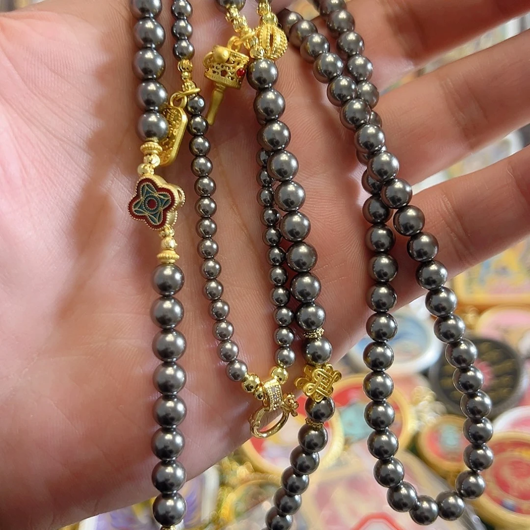 吊坠纯手绘唐卡项链