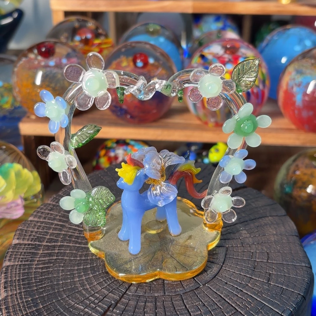 手工艺品琉璃微瑕