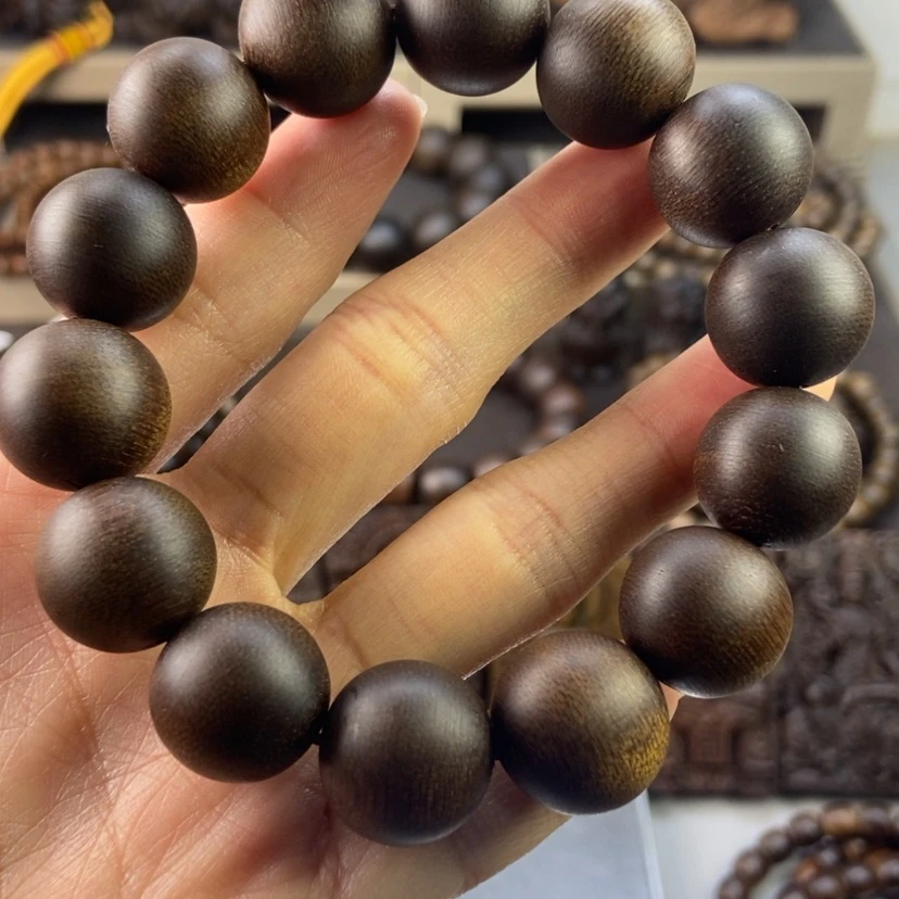 【闪购商品】沉香手串真****7越南芽庄黑棋