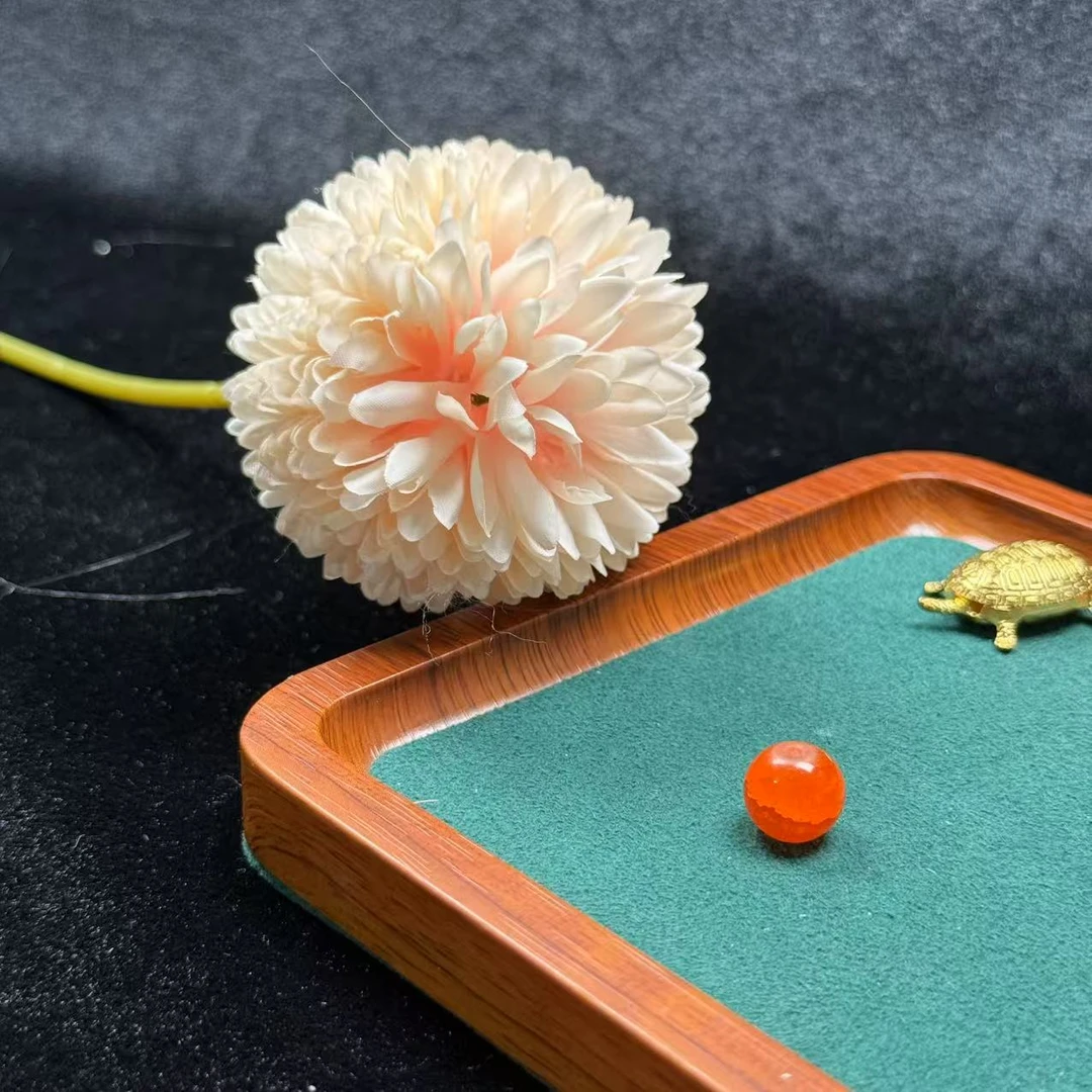 璀璨设计Y1997牛黄单珠玛瑙配摆件J101