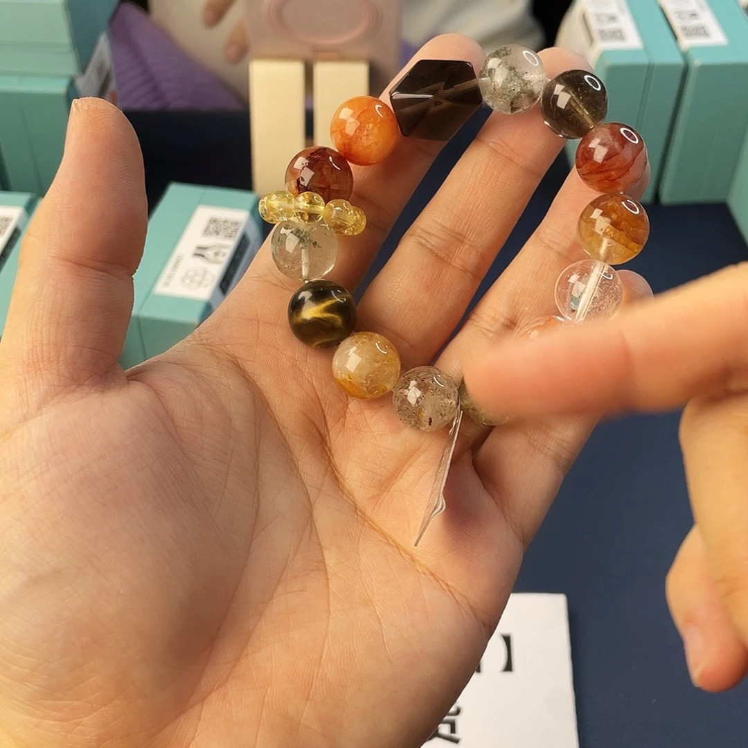 手链银S925镶嵌水晶