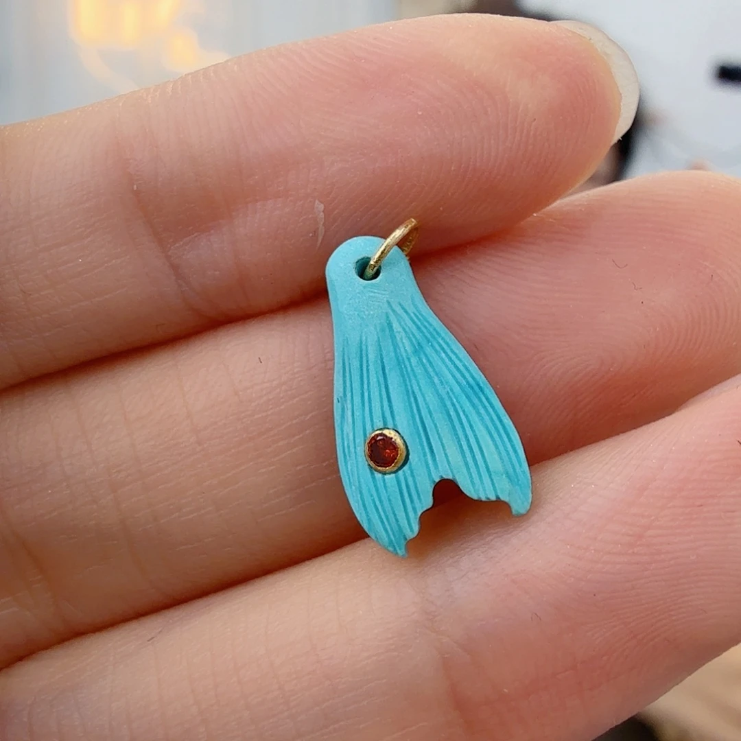 绿松石未镶嵌珠宝半成品