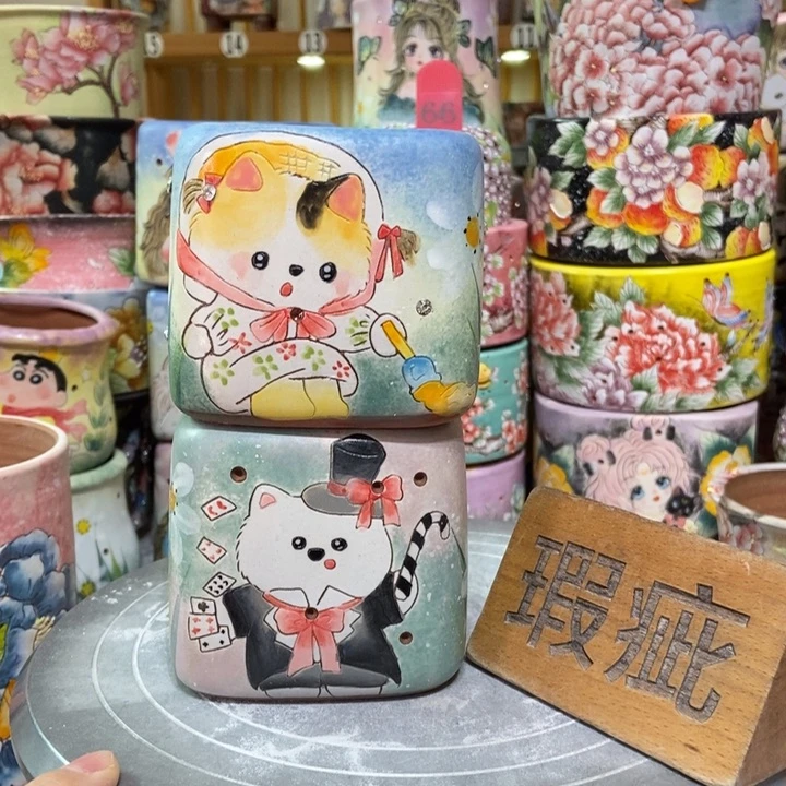 景德镇艺术手绘作品