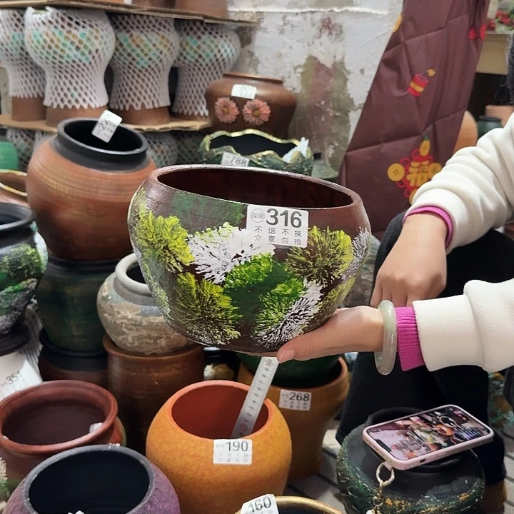 彩绘316高度14口径19